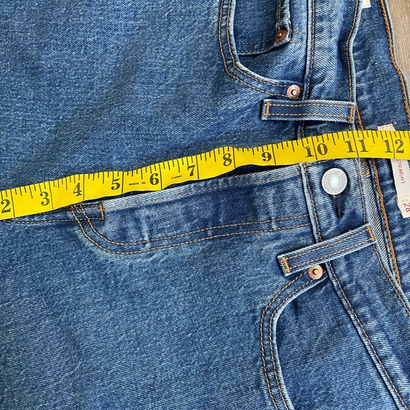 Levi's Wedgie Straight Jeans 28 - Picture 10 of 11